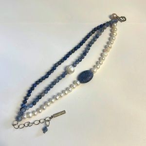 Vantel Pearls Indigo Dreams Bracelet